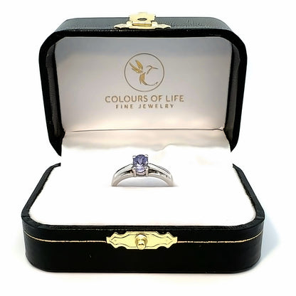 1ct Tanzanite Solitaire. - Colours of Life Jewelry