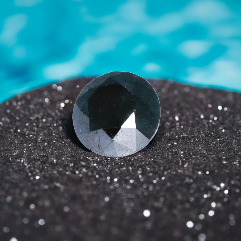 Exquisite 3.8ct Black Diamond