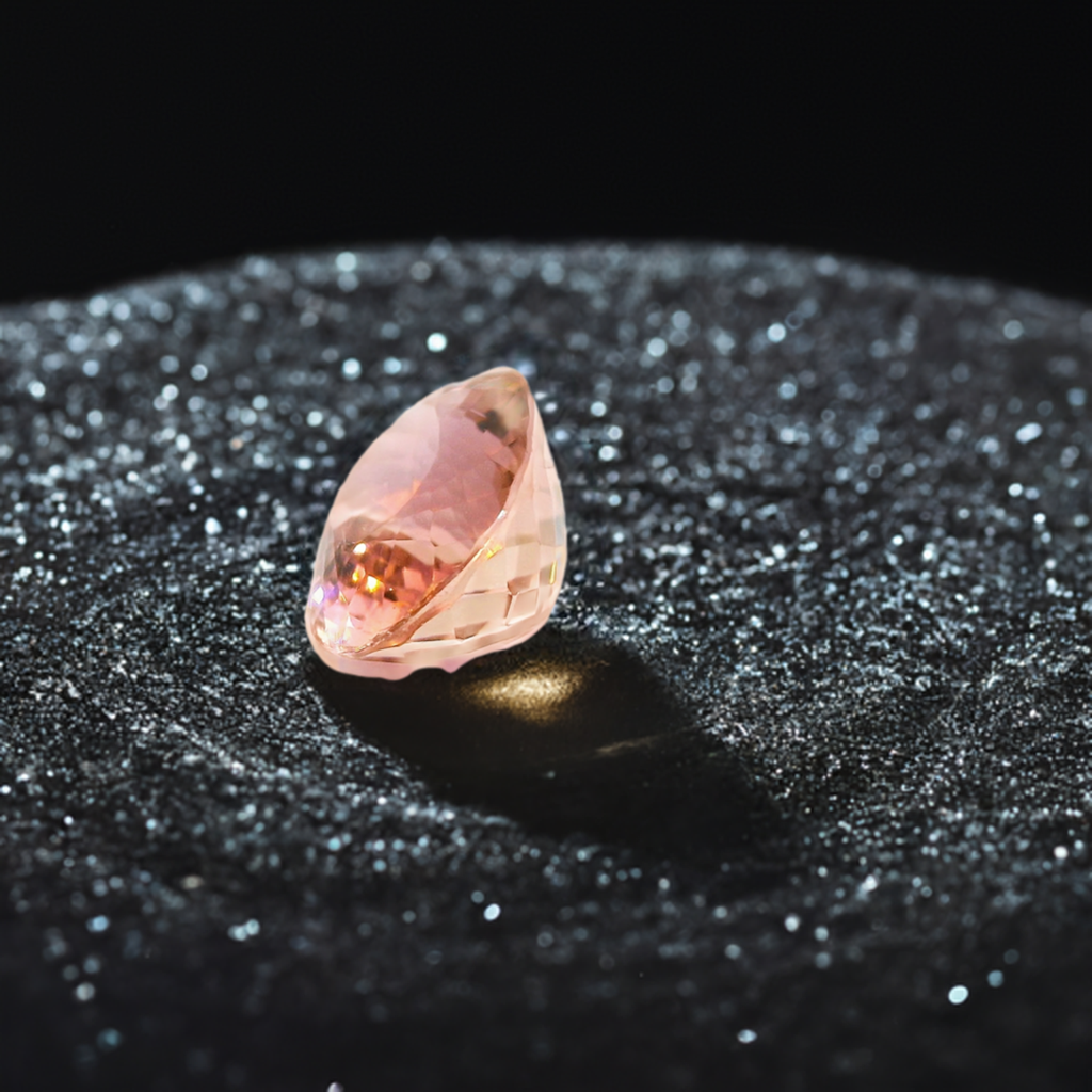 Radiant Pink 5ct tourmaline Gemstone