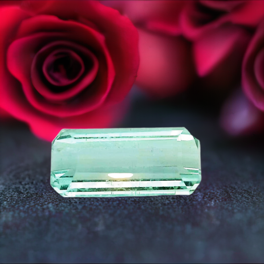 Mint green bliss 5.95ct tourmaline - Colours of Life Jewelry